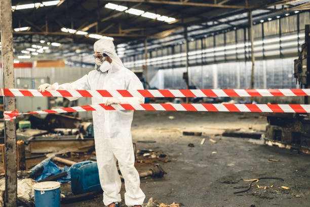 Professional Odor Removal technician working in Cairo, GA
